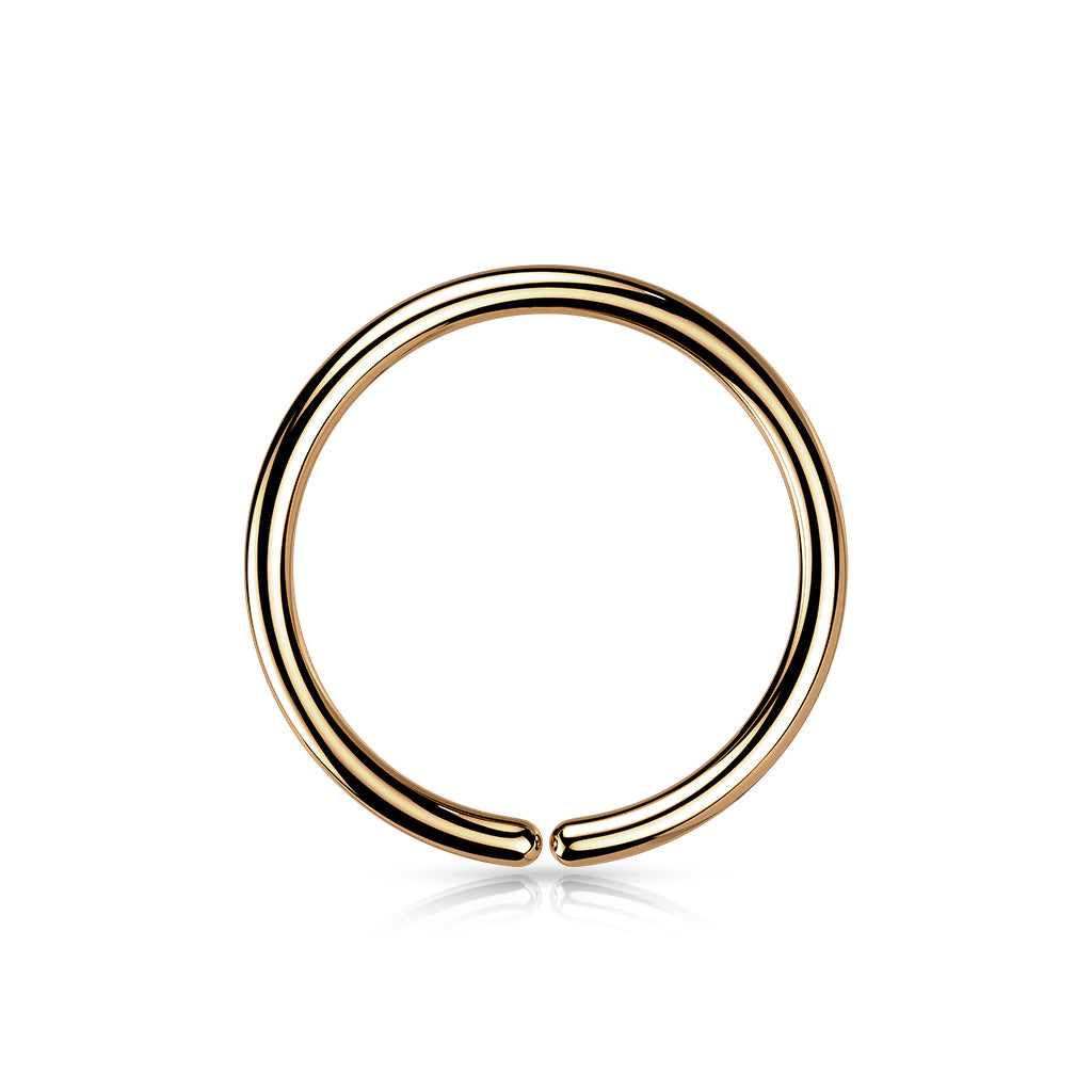 20G Titanium Bendable Hoops For Nose & Ear Piercings